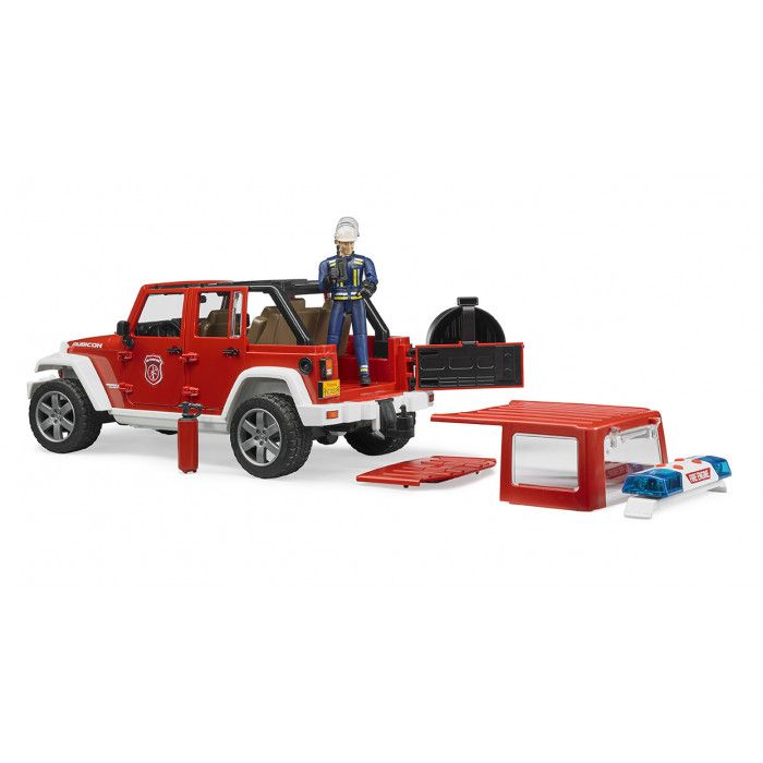 MAKETA JEEP WRANGLER HASICI + HASIC