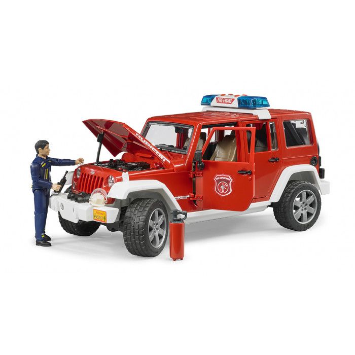 MAKETA JEEP WRANGLER HASICI + HASIC