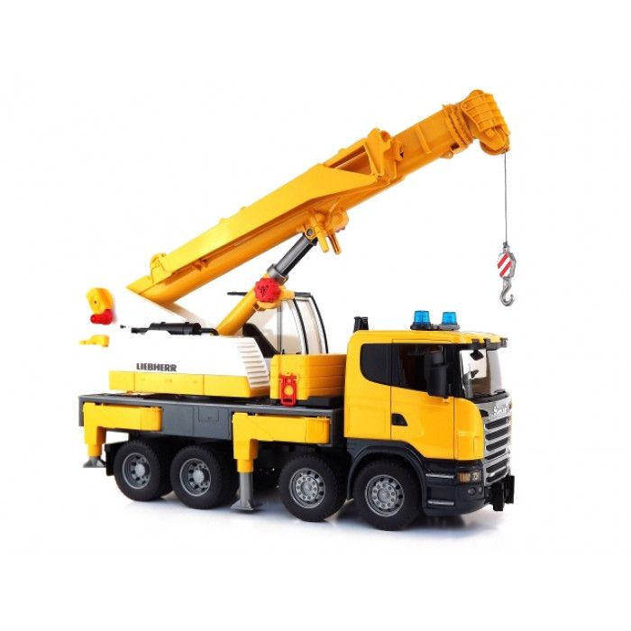 MAKETA SCNIA ZERIAV LIEBHERR