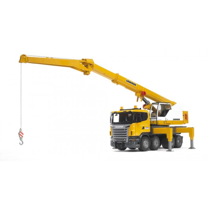 MAKETA SCNIA ZERIAV LIEBHERR