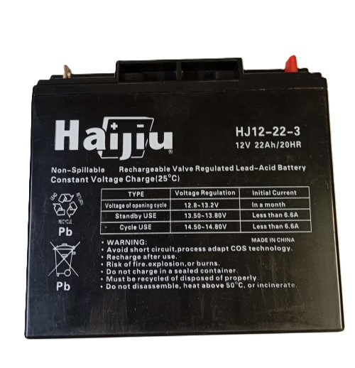 STIGA-BATERIA 12V 22AH