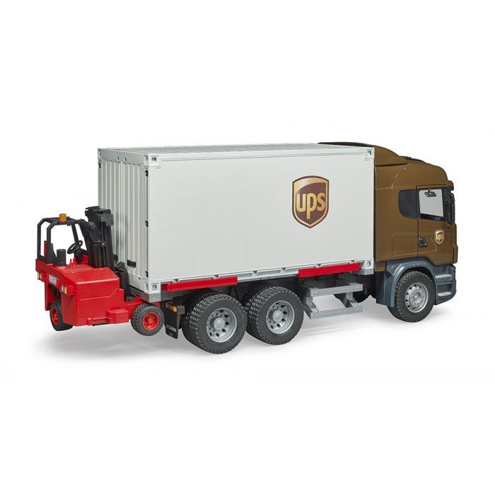 MAKETA SCANIA UPS FORKLIFT