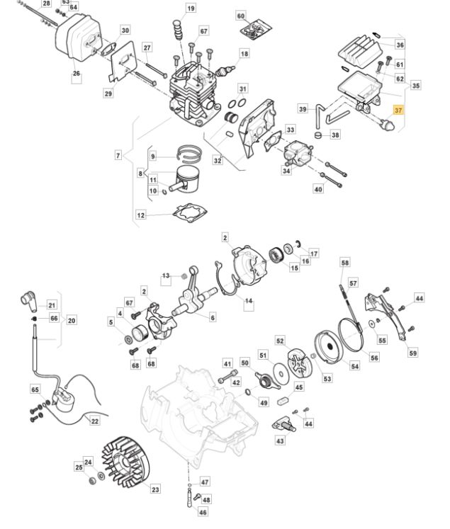 STIGA-BENZINOVA PUMPICKA KOMPL