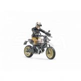 Motorka Ducati s figúrkou